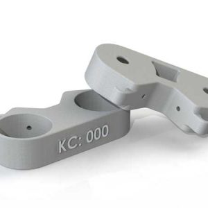 Bennett Engineering Design Solutions - 3D Printing Design - Additive Manufacturing - Medical Double Gauge Holder - Alumide