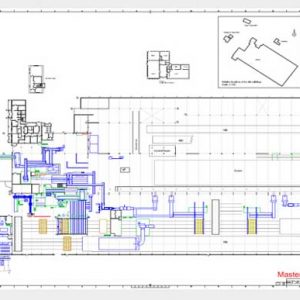 Bennett Engineering Design Solutions - Factory Layouts & Surveys - Hanson Factory Plan - 2D CAD