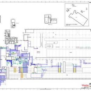 Bennett Engineering Design Solutions - Factory Layouts & Surveys - Hanson Factory Plan