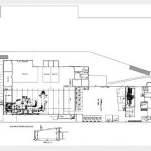 Bennett Engineering Design Solutions - Factory Layouts & Surveys - JC Factory Production Line - 2D CAD