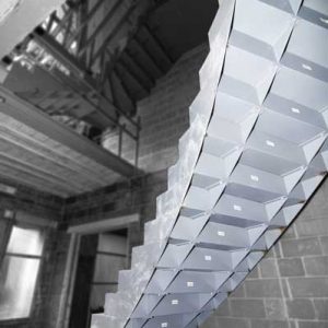 Bennett Engineering Design Solutions - Product Design and Manufacture - Bespoke Tapered Helical Stairs