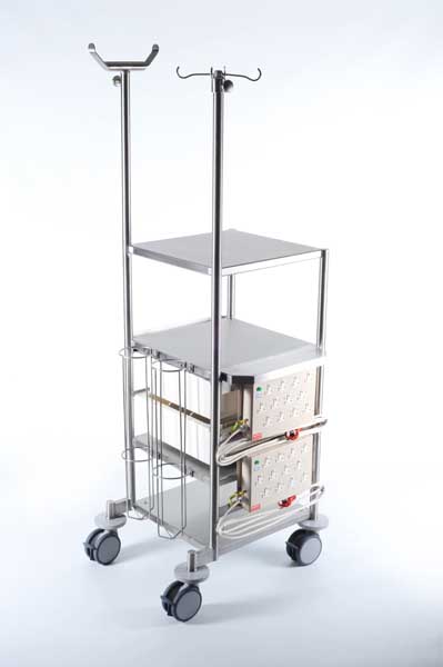 Bennett Engineering Design Solutions - Product Design and Manufacture - Medical Stainless Steel Instrument Trolley - Electrical Socket