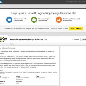 Linkedin-Sept-14 - Bennett Engineering Design