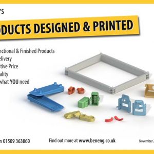 Products-Designed-Printed-Nov-14 - Bennett Engineering Design