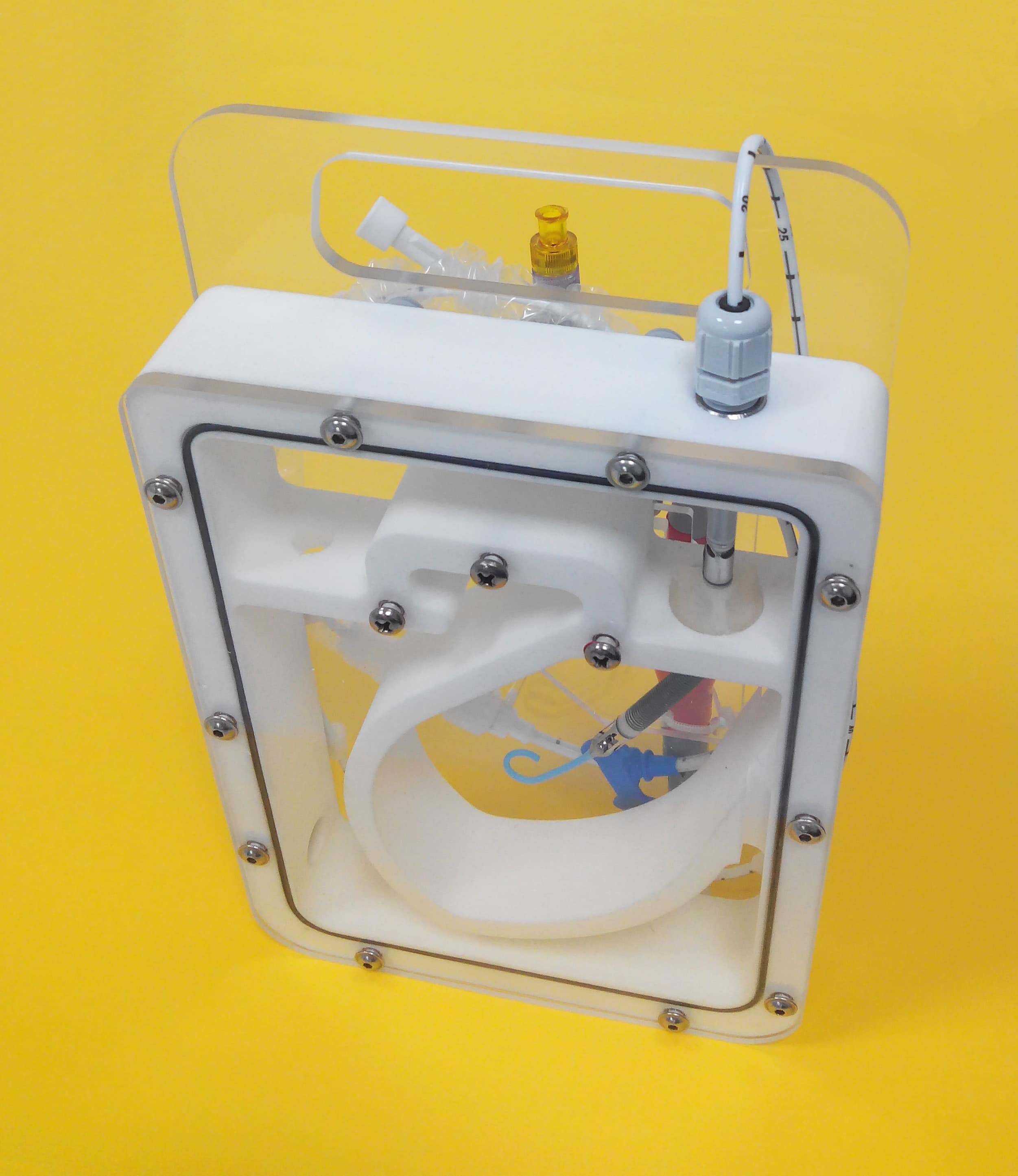 Bennett Engineering Design Soltuions - Pump Demonstration Unit - Training Aide - Medical - Human Heart - Front ISO View