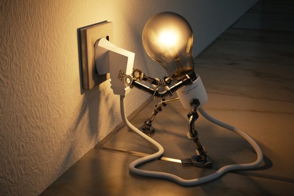 Lightbulb idea moment