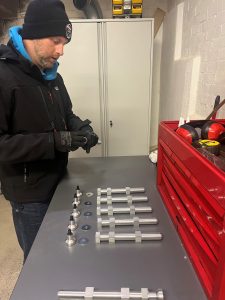 Prototype dry fitting components