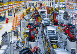 East Midlands automotive manufacturing