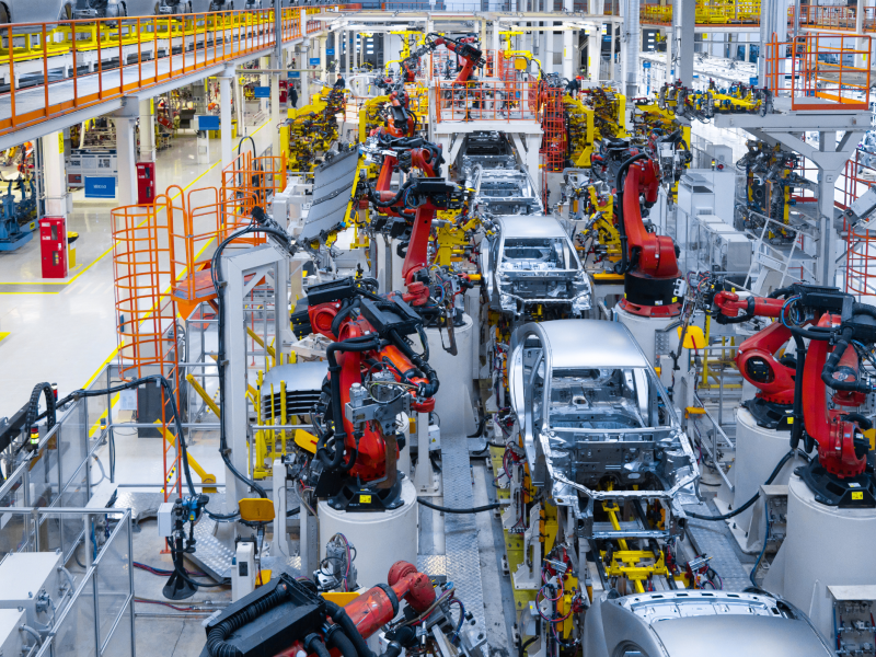 East Midlands automotive manufacturing